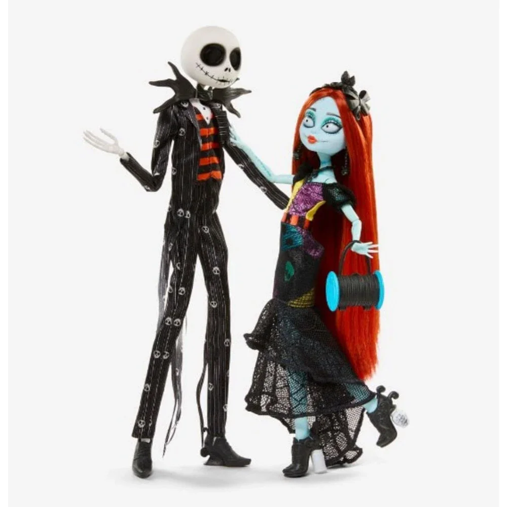 Monster High Skullector The Nightmare Before Christmas Jack & Sally Dolls HNF99